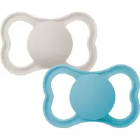 Mam Air Silicone 16-36m Blue 2pcs