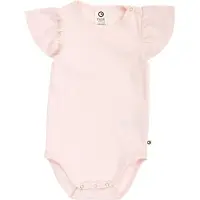 Müsli Cozy Me Rib Frill S/S Body - Pink - 74