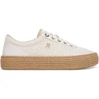 Tommy Hilfiger Th Foxing Platform Rope - White - 39