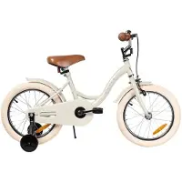 Stoy 16" Vintage-polkupyörä, beige 4-6 Y Pojat, Tytöt