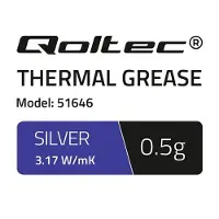Qoltec -lämpötahna 3,17 W/mK | 0,5 g | Hopea