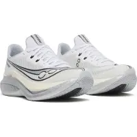 Saucony Men's Endorphin Pro 5 White/Black Juoksukengät 42