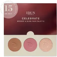 IDUN Minerals Celebrate Bronze & Glow Face Palette