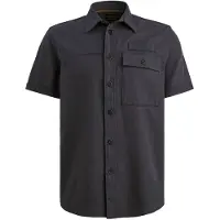 PME Legend Paita 'Shirt in slub cotton with short sleeves' harmaa
