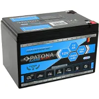 Huvipiste Patona LiFePO4 12V / 12Ah 144Wh Akku