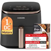 Cosori Turbo Blaze CAF-DC602 hot air fat-free fryer black 1725 W 6 l with basket container (CAF-DC602-KEUR)