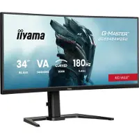 Iiyama – GCB3484WQSU-B1 34" UW VA-Curved Gaming 1