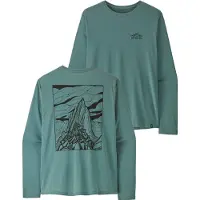 Patagonia Cap Cool Daily - Cloud Crag Longsleeve Lycra sininen, L