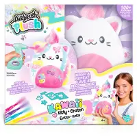 Airbrush Plush Pehmolelu Kawaii Kitty