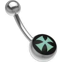 Wildcat Picturebell 1.6x8mm Cross green/black