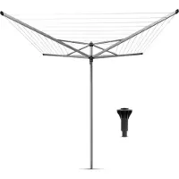 Brabantia Kuivausteline Split Pole Topspinner Harmaa 200 cm