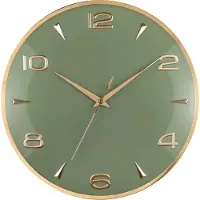 Karlsson seinäkello Sienna Glow jungle green KA6017GR