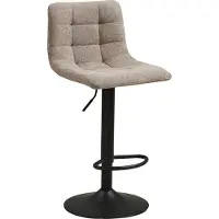 Hioshop Baarituoli 88-108 cm, harmaa