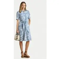 Ralph Lauren Classic Linen-Wvn-Dresses - Blue - 34