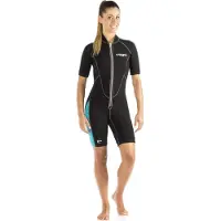 Cressi Lido 2 Mm Naisten Lyhythihainen Shorty-märkäpuku