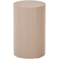 Ebuy24 Sivupöytä, Farense, 30x50 cm, Harmaa Beige