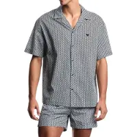 Emporio Armani for man. EM000593_AF20439 Shirt Mix navy (M), Casual, Cotton, Short sleeve