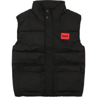 Hugo Kids Puffer Jacket Sleeveless - Black - 174