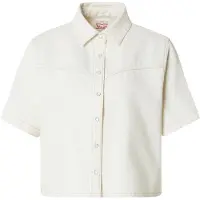 Levi's Logan Ss Denim Shirt Truth Sli - Cream - XS