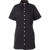 Levi's Ss Logan Western Dress Capturi - Black - M