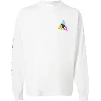 HUF Paita 'Prism' vaaleansininen / vaaleanpunainen / musta / valkoinen