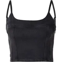 Levi's Toppi 'Jadine Denim Cami Tank Top' musta denim