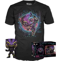 Funko POP! Pop And Tee Marvel Wakanda Forever Black Panther Exclusive Monivärinen L