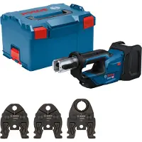 Bosch Akkukäyttöinen putkipuristustyökalu GPT 18V-19; 18 V (ilman akkua ja laturia)