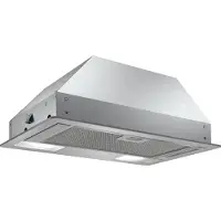 Bosch DLN 53AA70 ruostumattomasta teräksestä valmistettu liesituuletin, 302 m³/h, LED
