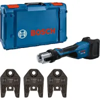 Bosch Akkukäyttöinen putkipuristustyökalu GPT 18V-32; 18 V (ilman akkua ja laturia)