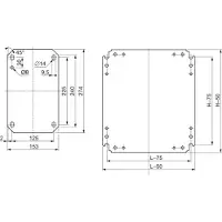 Schneider ELECTRIC ASENNUSLEVY 300X300 KXL S3D/S3X/PLM (NSYMM33)