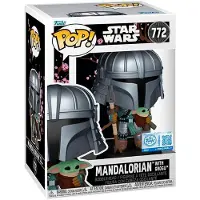 Funko POP! Star Wars Impressions Mandalorian With Grogu Exclusive Kuvio