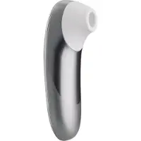 Womanizer Pro - ilmavirtateknologialla toimiva klitoriskiihotin (harmaa)
