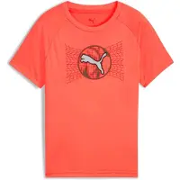Puma Active Sports Poly Tee B - Orange - 164