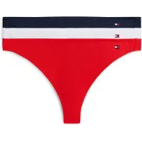 Tommy Hilfiger Underwear Stringit laivastonsininen / vaaleanpunainen / valkoinen