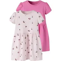Name it Nmfvivia Ss 2P Dress Noos - Pink - 98
