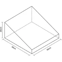 Softee Ramp Small 60x60x30cm Pehmustettu Hahmo