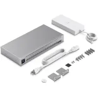 Ubiquiti UniFi Switch Pro Max 16 PoE - hallinnoitava Layer 3 -kytkin, harmaa
