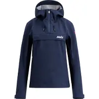 Swix Women's Blizzard Anorak Dark Navy Laskettelutakit vuorettomat L