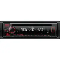 Kenwood KDC-BT450DAB - Bil - CD-modtager - in-dash - Single-DIN - 50 wattia x 4