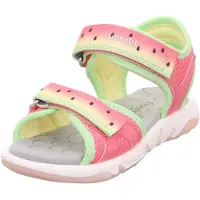 Superfit Sandaalit - Pebbles - Vaaleanpunainen/Vihreä - - 30 - Sandaalit