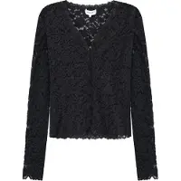 Rosemunde Rwdelicia Lace Ls Cardigan - Black - XL