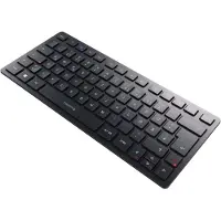 Cherry KW 9200 MINI - Näppäimistö - Tsekkiläinen - Musta