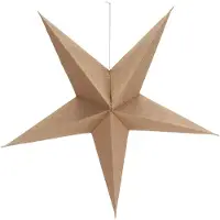 House Doctor Jute Joulutähti Ø85 Cm - Joulutähdet Juutti Luonnonvaalea - 206120022