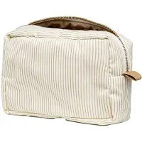 Cam Cam Makeup Bag - Ocs - Classic Stripes Rose - Cream - ONE SIZE