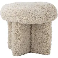 Bloomingville Frikka Pouf - Cream - Ø 43 CM