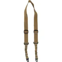 Mil-Tec 2 Point Gun Sling Bungiee (Color: Coyote)