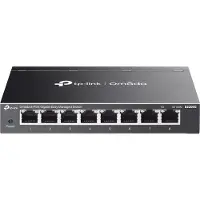 TP-LINK Omada ES208G, Hallittu, L2, Gigabit Ethernet (10/100/1000), Seinäkiinnitteinen