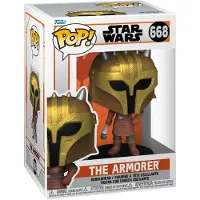Funko POP! Disney : The Mandalorian - The Amorer #668 Bobble-Head Vinyl Figure