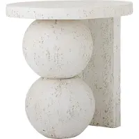 Bloomingville Tally Side Table - Cream - Ø 46 CM